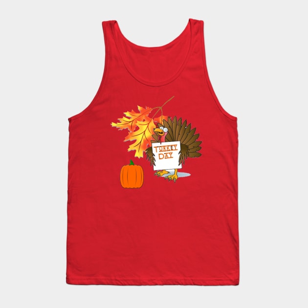 Turkey Day Tank Top by DanielT_Designs